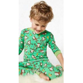 Gone Bananas Stretch Kids' Long Sleeve 2 Piece Pajamas